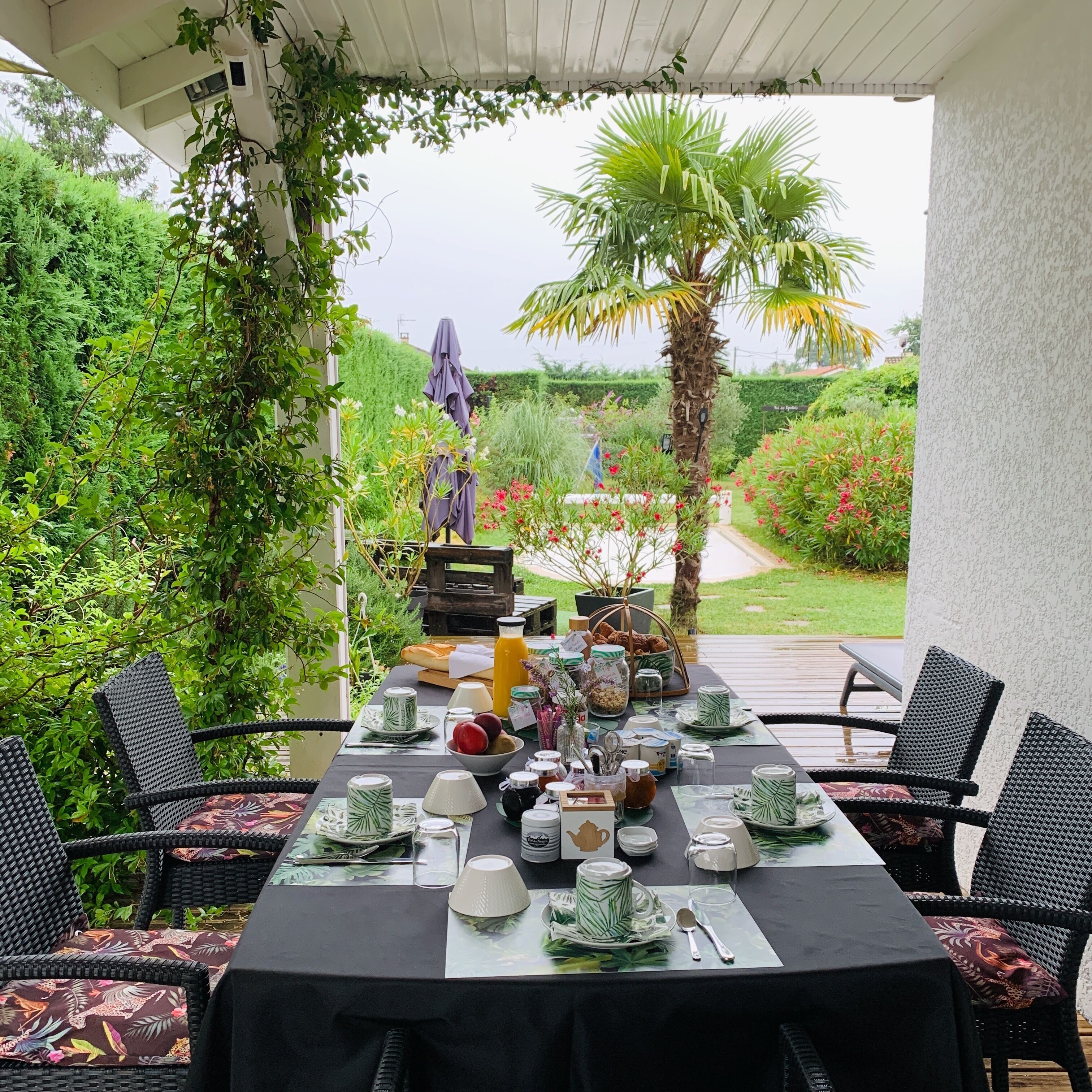 Petit déjeuner préparé à la commande compris tous les jours