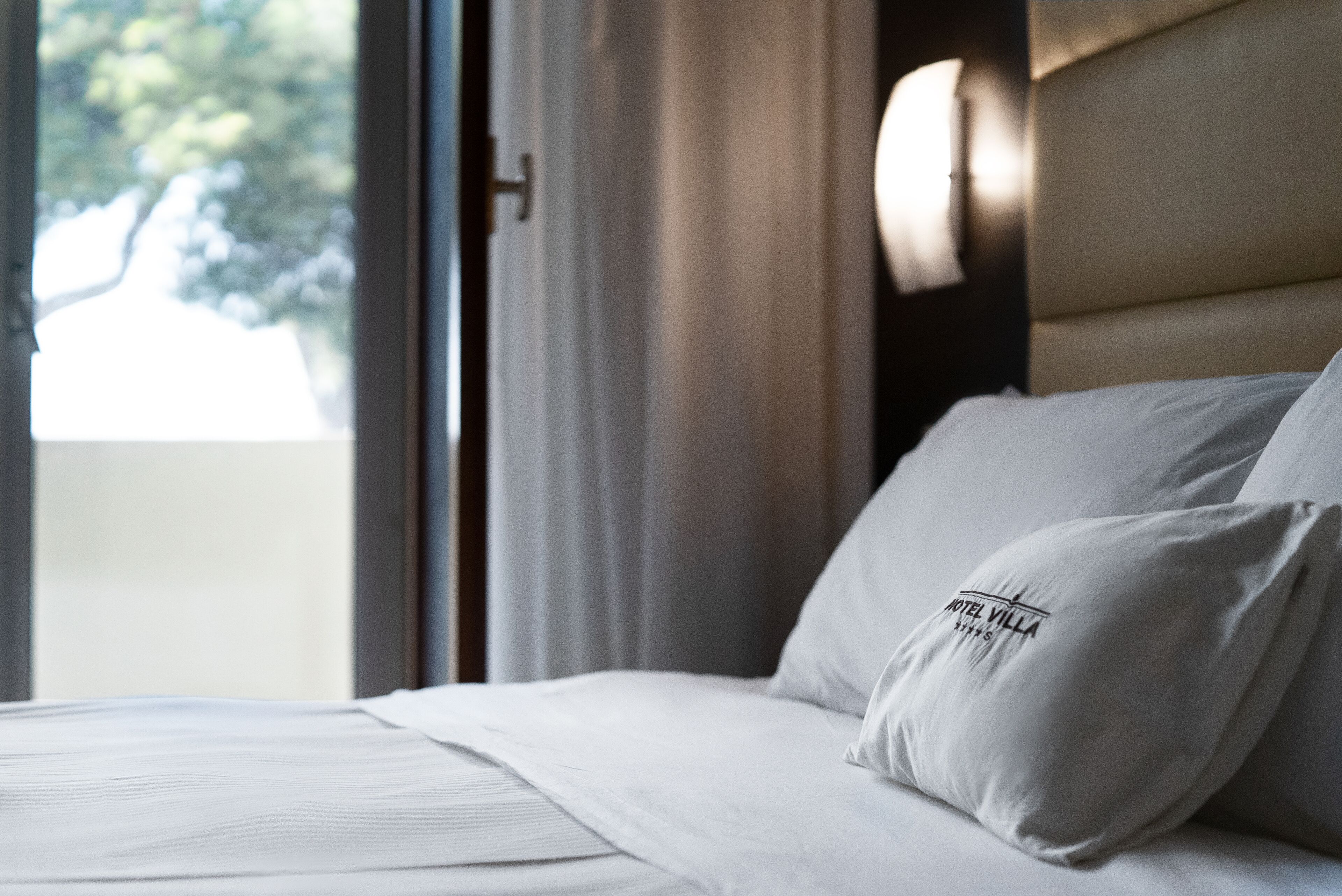 Memory-foam beds, minibar, in-room safe, desk