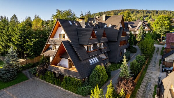 Façade de l’hébergement 