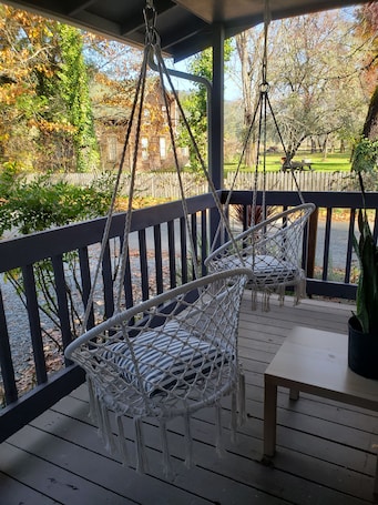 Terrace/patio. Who says you need to rough it to explore the outdoors?