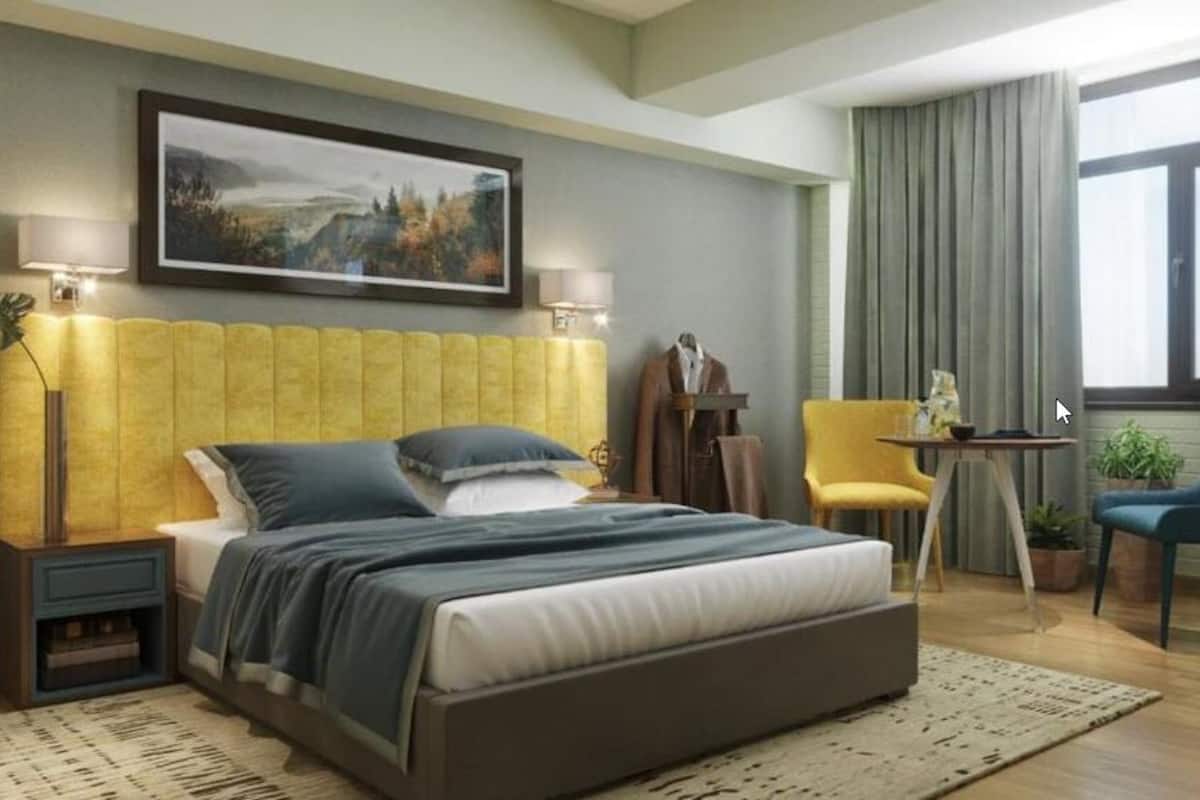 Large Double or Twin Room | Egyptian cotton sheets, premium bedding, in-room safe, desk
