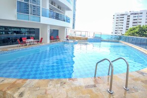 Outdoor pool - Ocean view • Wonderful sunsets • Beach • Pool 1206 (Cartagena)