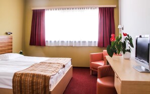 Basic Double Room | In-room safe, desk, soundproofing, free cribs/infant beds - Hotel Veter (Ruše)