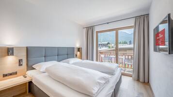 Superior-Apartment | Zimmersafe, kostenlose Babybetten, kostenloses WLAN