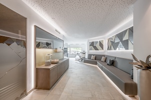 Un sauna, baño turco