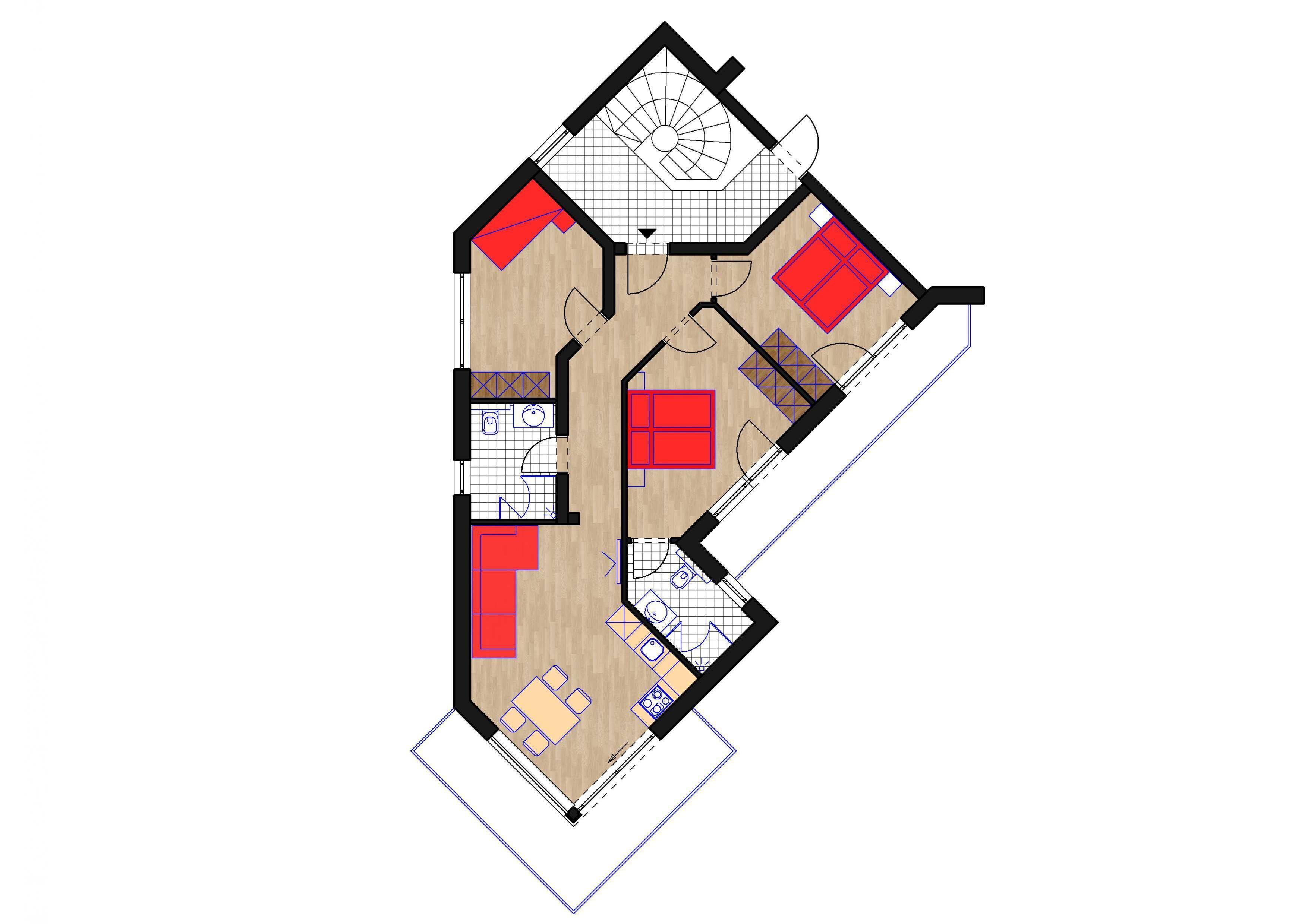premium apartment | floor plan