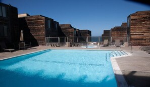 Pool - Ocean Harbor 110 - Monterey Condo - Oceanview, Surf Sounds (Monterey)