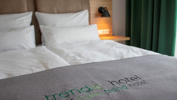 1 habitación y ropa de cama de alta calidad