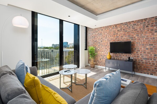 Classic Apartment, 1 Bedroom | Living area | 43-inch flat-screen TV with satellite channels, TV - The Signature 109 (Cape Town)