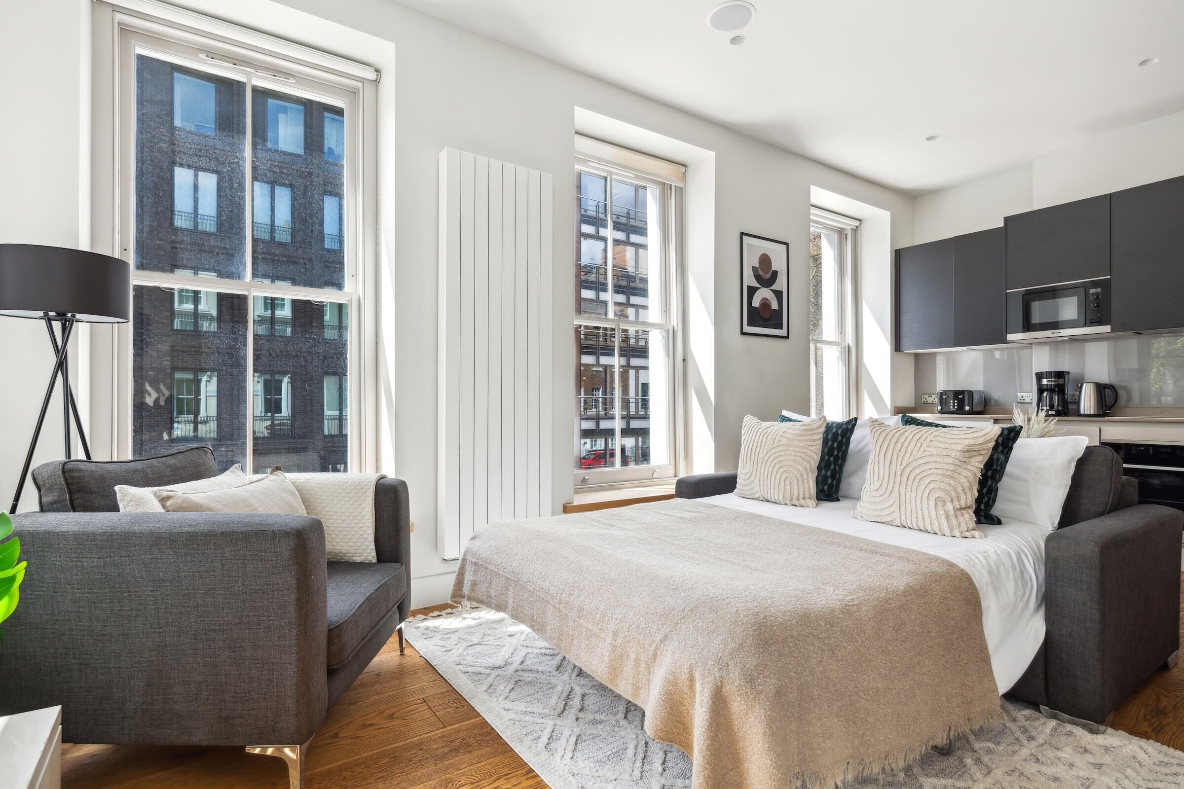 3 soverom, strykejern/-brett, wi-fi (inkludert) og sengetøy