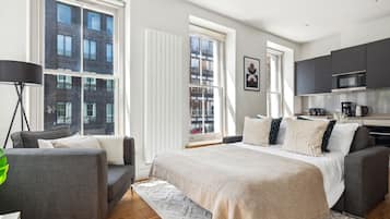 3 habitaciones, tabla de planchar con plancha y wifi gratis