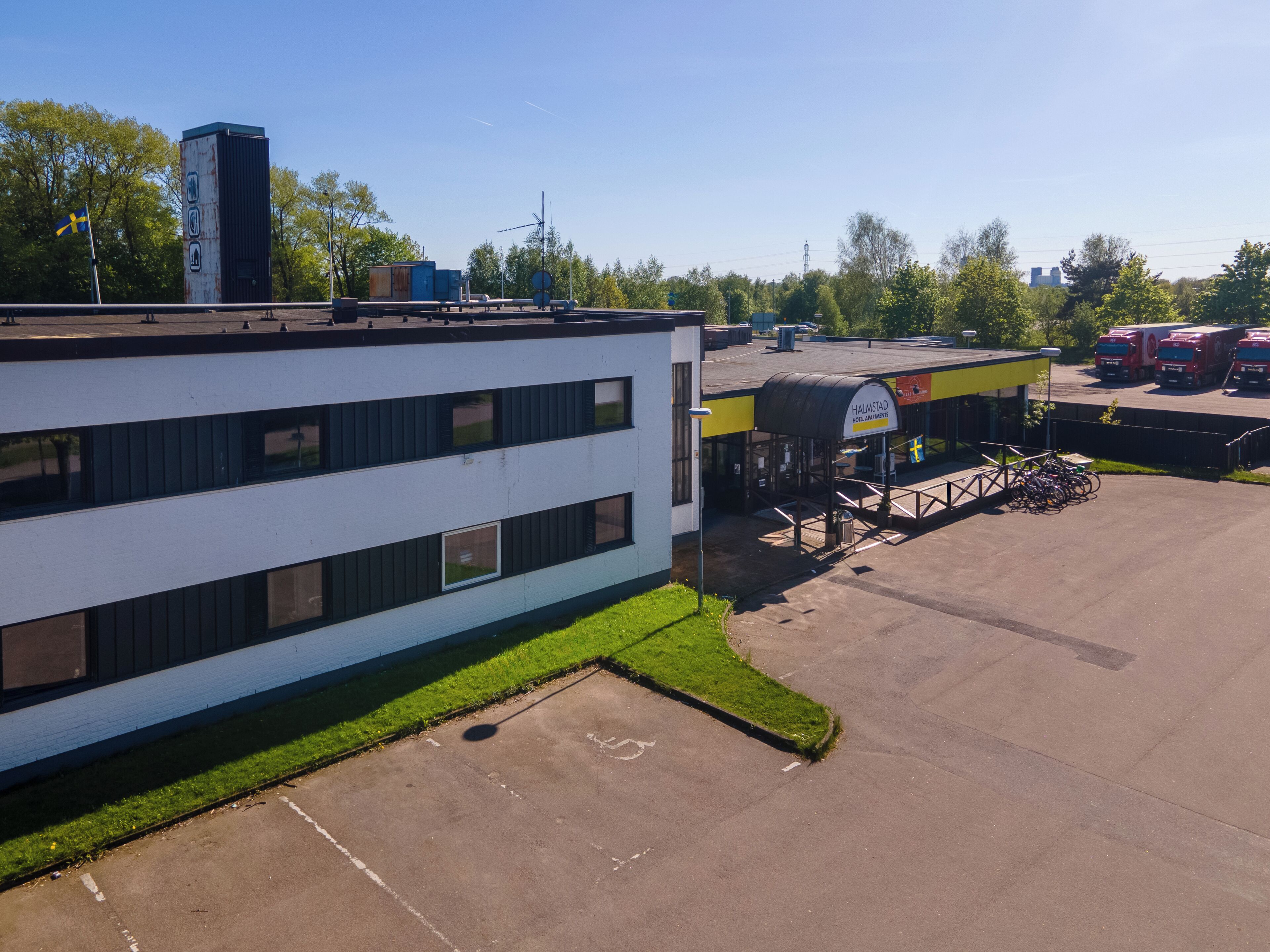 Fachada da propriedade