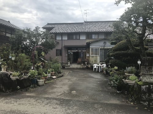 A house with a rural garden