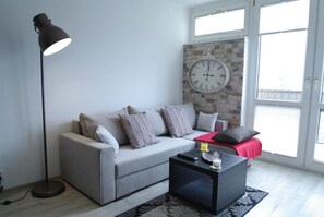 Suite monolocale City | Area soggiorno | TV