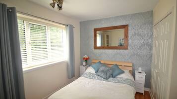 2 soverom, strykejern/-brett, wi-fi (inkludert) og sengetøy