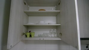 Appartement Ville | Cuisinette privée | Réfrigérateur, surface de cuisson, bouilloire électrique