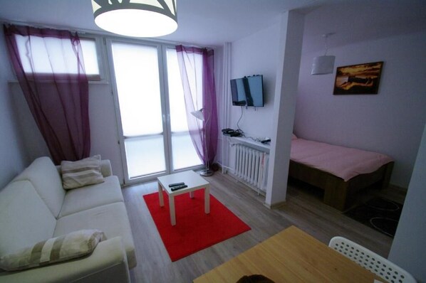 Kaupunkihuoneisto | 1 makuuhuone, silitysrauta/-lauta, ilmainen Wi-Fi