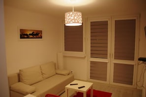 Apartament empresarial | Sala d'estar | Televisor