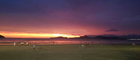 Tæt på stranden, liggestole