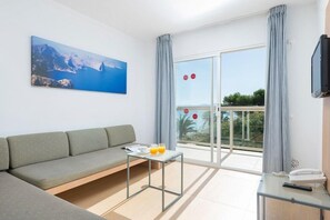 Flat-screen TV, table football