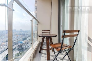 Appartement Premium, 2 chambres, balcon, vue ville | Vue depuis le balcon