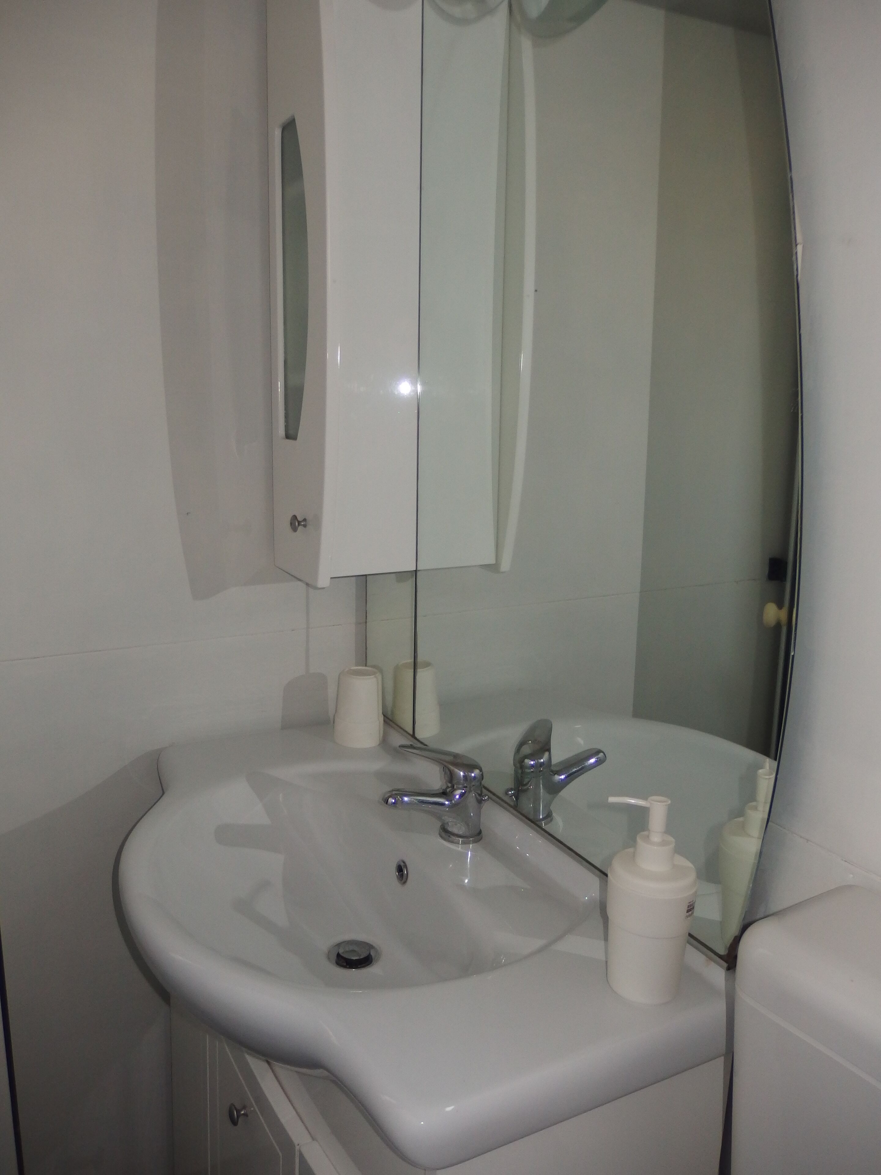 Maison mobile familiale, 2 chambres | Lavabo de la salle de bain