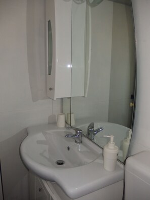 Familiehusvogn, 2 soverom | Vask på badet