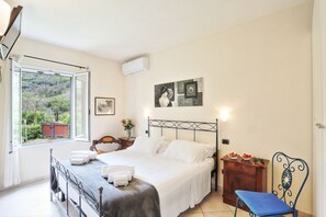 Căn hộ, 2 phòng ngủ (VILLETTA NASSI) | 2 phòng ngủ, bộ đồ giường cao cấp, giường gấp/giường phụ (phụ phí)