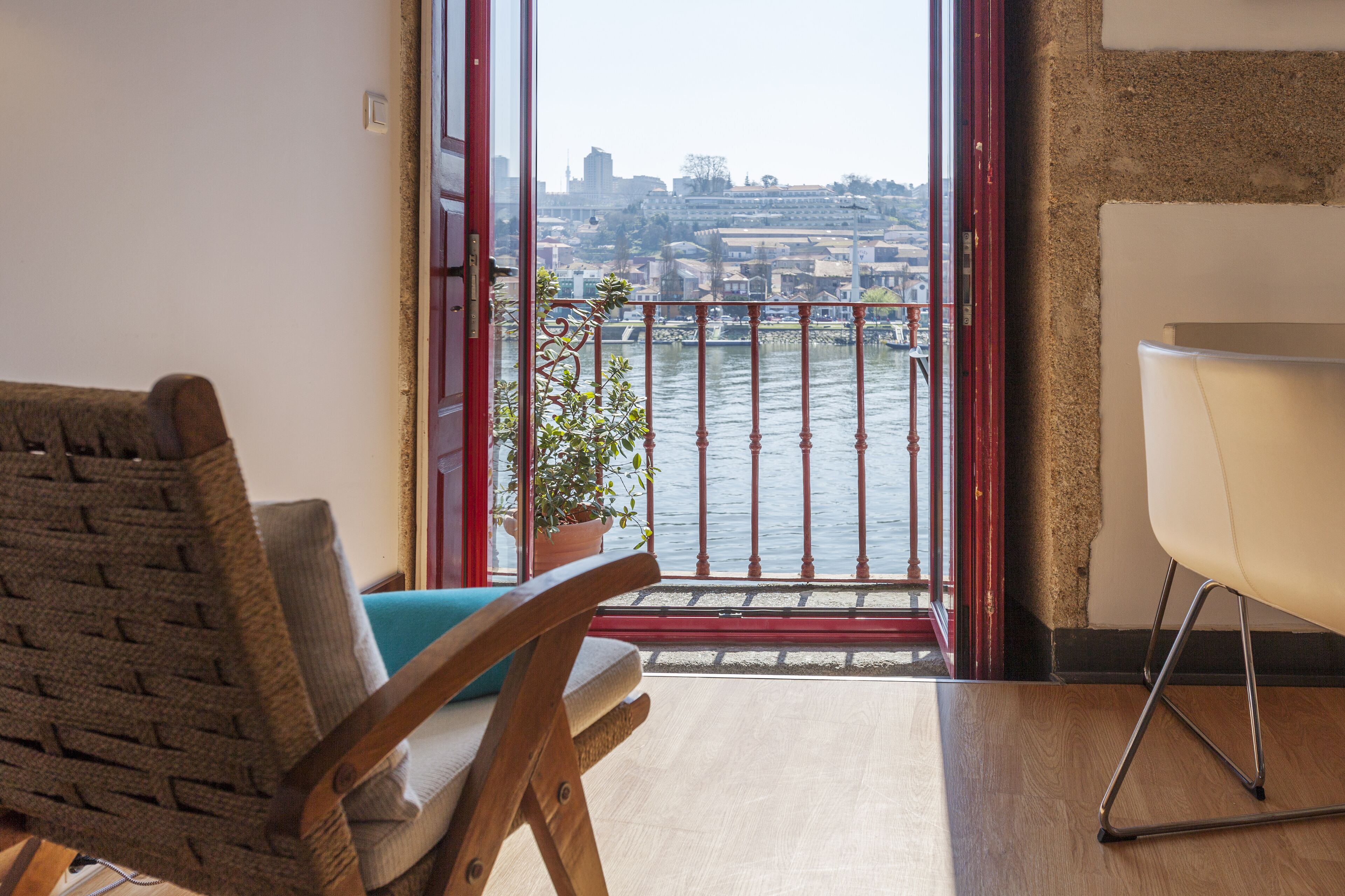 Standard-Apartment, 2 Schlafzimmer, Flussblick | Ausblick vom Zimmer