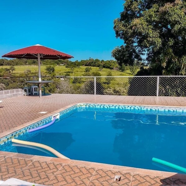 Indoor pool, outdoor pool