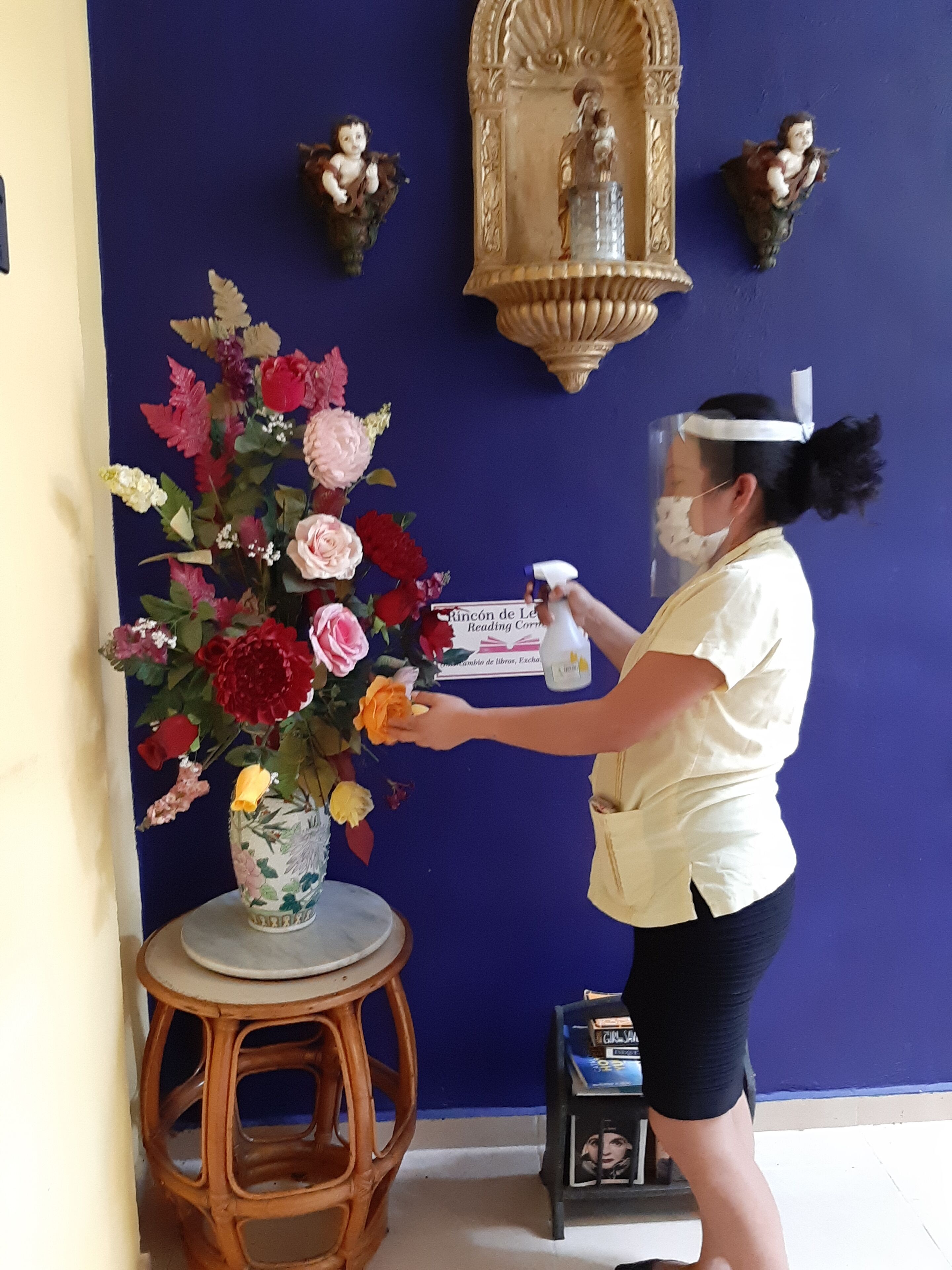 30-inch flat-screen tv with premium tv channels, tv