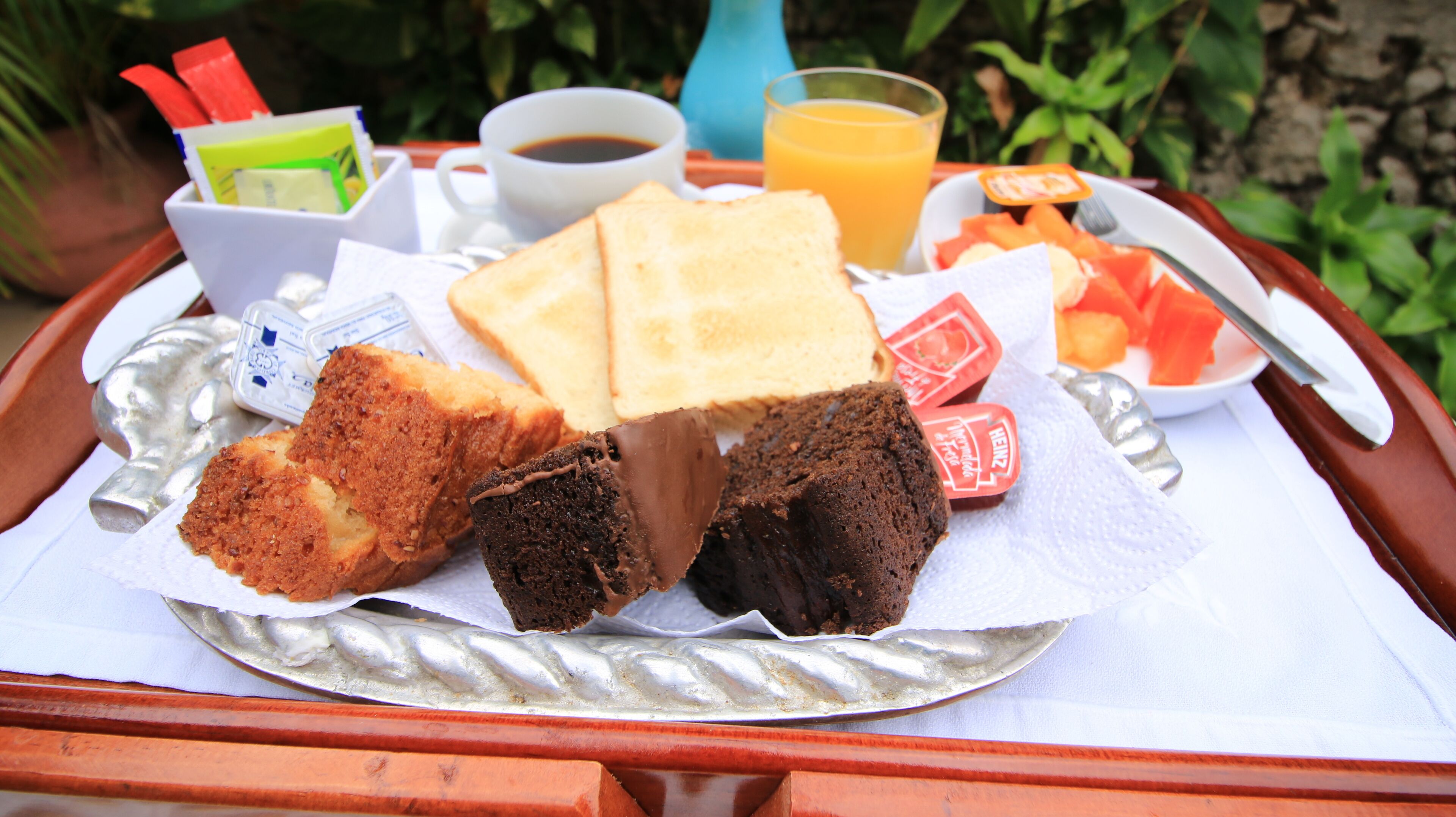 daily continental breakfast (mxn 150 per person)
