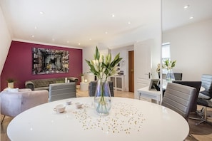 Three-Bedroom Apartment | In-room dining