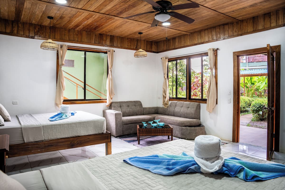 Economy Room, Garden Area | 1 bedroom, in-room safe, free WiFi, bed sheets