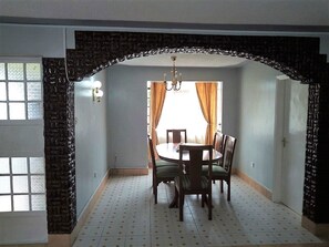 Dining - Tranquility Place, Secure and Serene.  7 mins from JKIA (Nairobi)