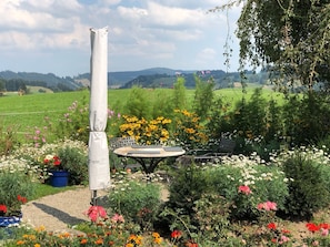 Outdoor dining - On vacation "Auf der Höhe", romantic winter vacation in the Allgäu (Stiefenhofen)