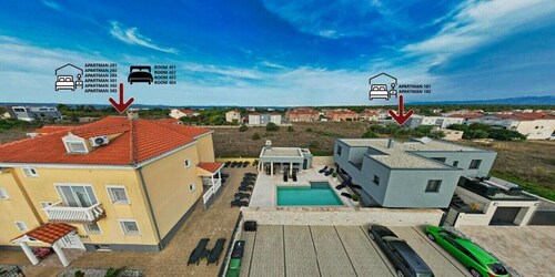 Room in Zaton (Zadar) with Seaview, Terrace, WIFI, Washing machine (4141-7)