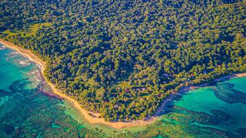 Beach nearby, beach towels