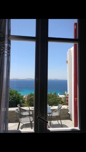 Interior - Panoramic view apartment for 2 people near Ornos beach  (Ornos Mykonos)