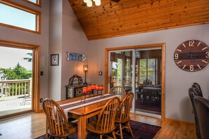 House, Multiple Beds, Hot Tub, Mountain View | Private kitchen | Fridge, microwave, stovetop, dishwasher - Bears Eye View (McHenry)