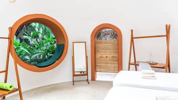 Comfort tvåbäddsrum | 1 sovrum, sängtillbehör av högsta kvalitet och bäddmadrasser