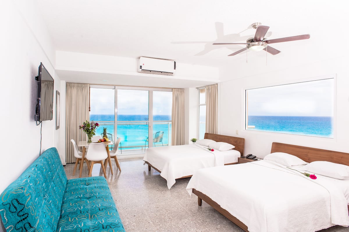 Ocean View Apartment, 2 Bedrooms | 1 bedroom, in-room safe, iron/ironing board, free WiFi