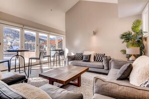 Condo, 3 Bedrooms | Living room - 820 Park Ave #204 by Park City Lodging (Park City)