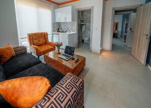 Deluxe-Suite | Eigene Küche | Kühlschrank, Wasserkocher