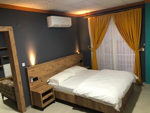 In-room safe, blackout curtains, iron/ironing board, free WiFi