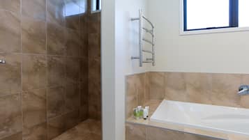 Bathtub, hair dryer