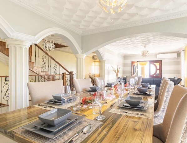 Dining - Luxury ocean view villa  (Westmoreland)