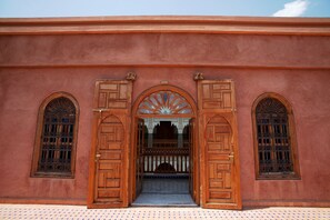 Entrada de la propiedad