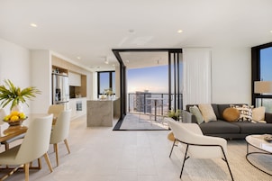 Three Bedroom Residence | Living area | 55-inch flat-screen TV with digital channels, TV