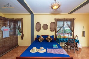 1 bedroom, desk, internet, bed sheets - 1FAMILY Room, SLHA Angkor Wat (Krong Siem Reap)